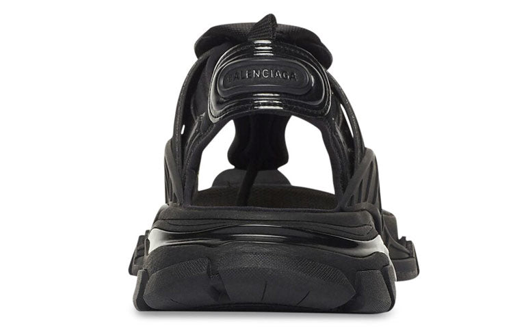 (WMNS) Balenciaga Track Sandals Black 618089W2PA11000
