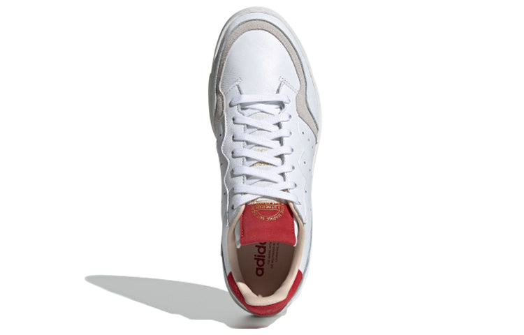 adidas Supercourt 'White Scarlet' EF9181