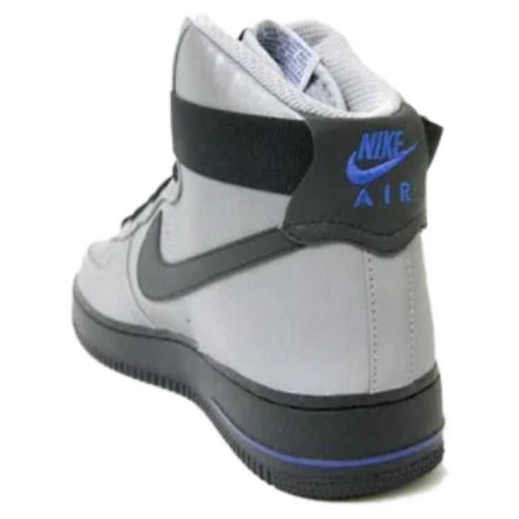 Nike Air Force 1 Premium 'Metallic Silver Black' 386161-002
