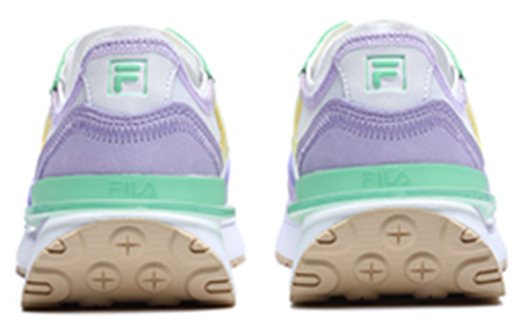 (WMNS) FILA Renno Classics Sneakers 'White Lilac Green' F12W226122FWP