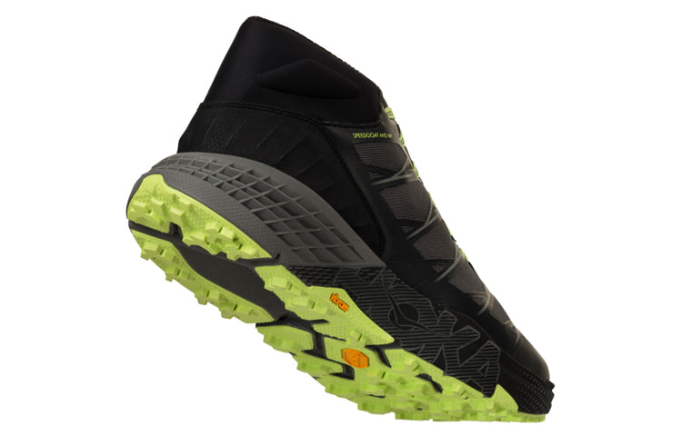 HOKA ONE ONE Speedgoat Mid Waterproof 'Black Steel Grey' 1093760-BSLG