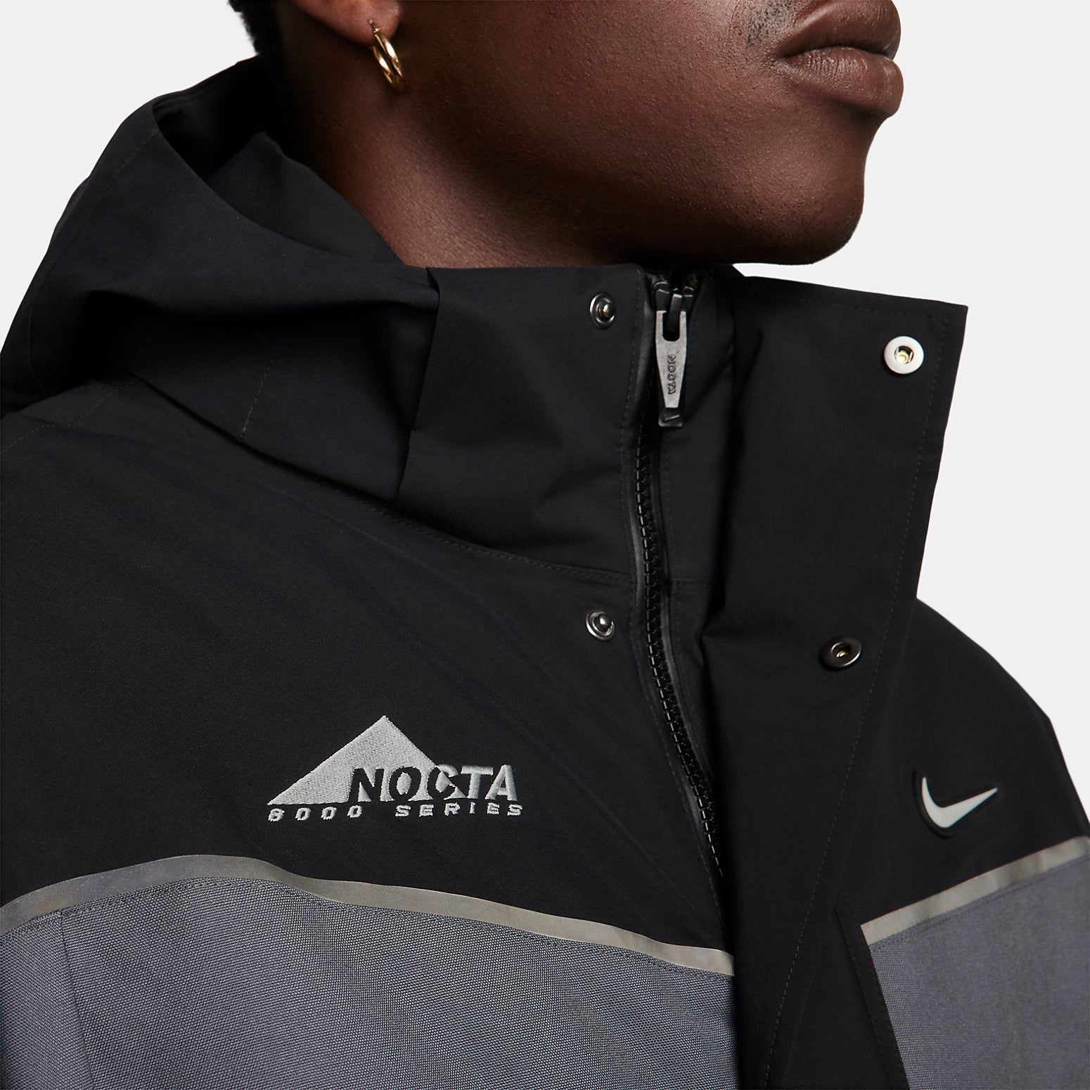 Nike x NOCTA Drake 8K Peaks DLMTS 8000 Jacket Asia Sizing 'Ink' DV3626-010