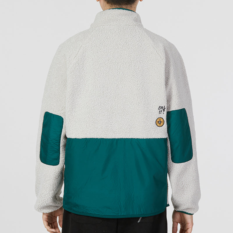 Under Armour Sherpa Lunar New Year Jacket 'White Green' 1375279-592