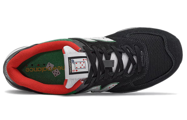New Balance 574 'Playing Card - Black Varsity Green' ML574WH2