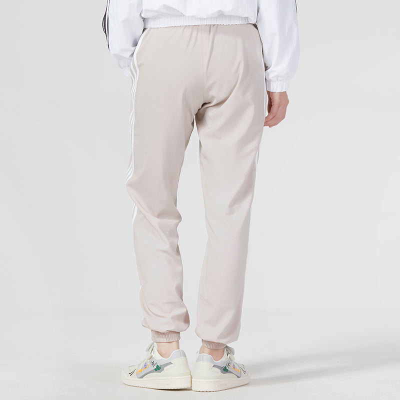 (WMNS) adidas Trainicons 3-Stripes Woven Pants 'Beige' HZ7283