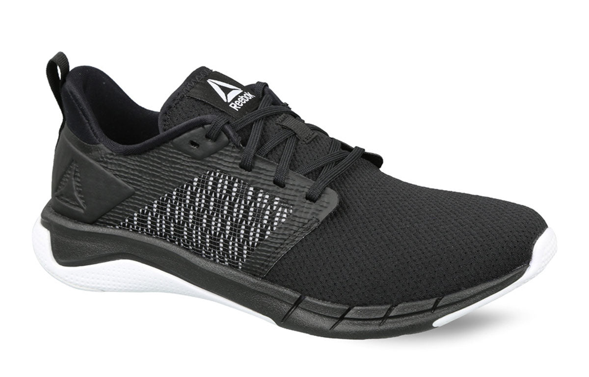 (WMNS) Reebok Print Run 3.0 'Black White' CN4660