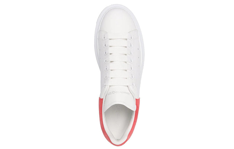 (WMNS) Alexander McQueen Oversized Sneaker 'White Coral' 553770WHGP79663