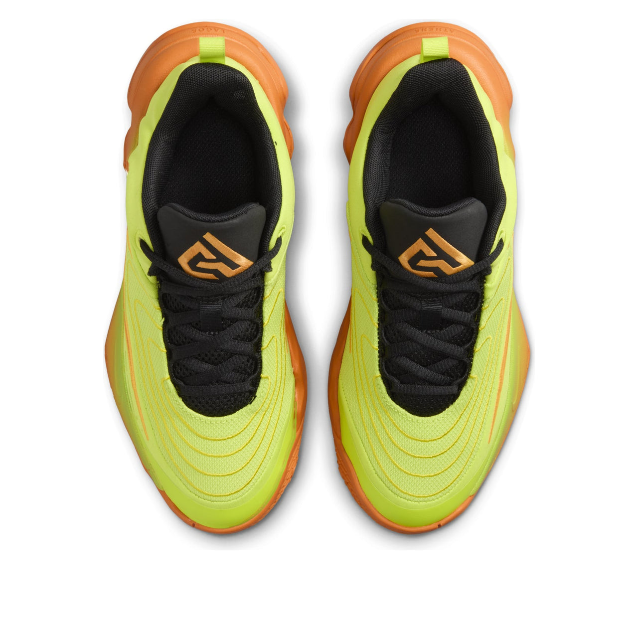 (GS) Nike Giannis Immortality 4 'Cyber Lightning Bright Mandarin' FZ6734-301