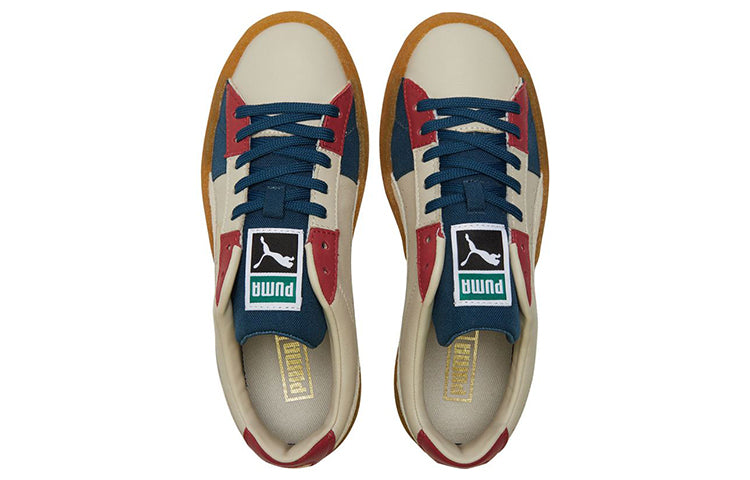 PUMA Suede 'Crepe Patch - Peyote Blue Red' 381195-01