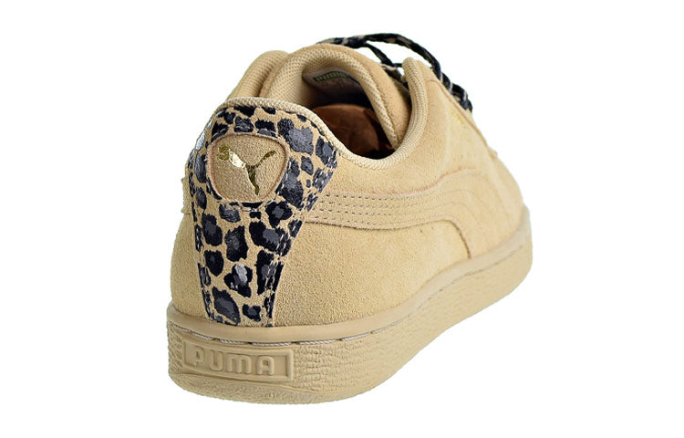 (WMNS) PUMA Suede Wild Ctr Board Shoes Khaki 368308-01