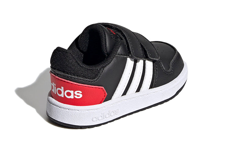 (TD) adidas Hoops 2.0 'Black White Red' FY9444
