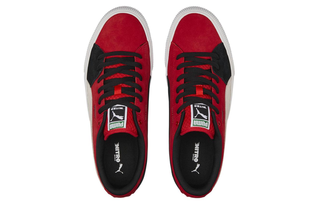 PUMA Suede Skate Nitro 'Black Red White' 386082-04