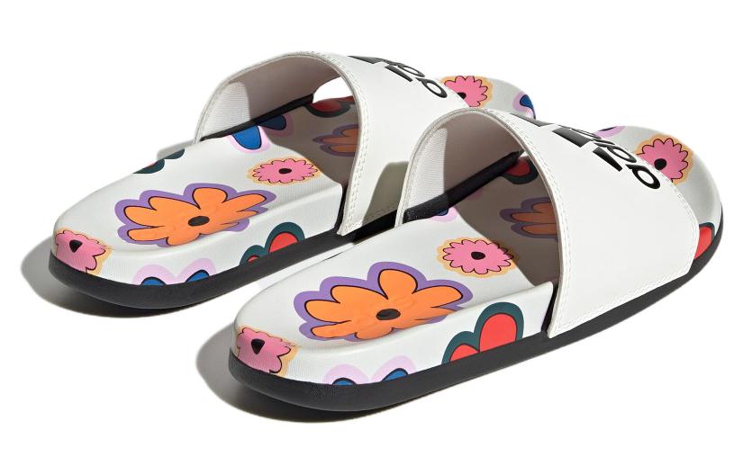 (WMNS) adidas Adilette Comfort Slides 'Off White Core Black' IE4971