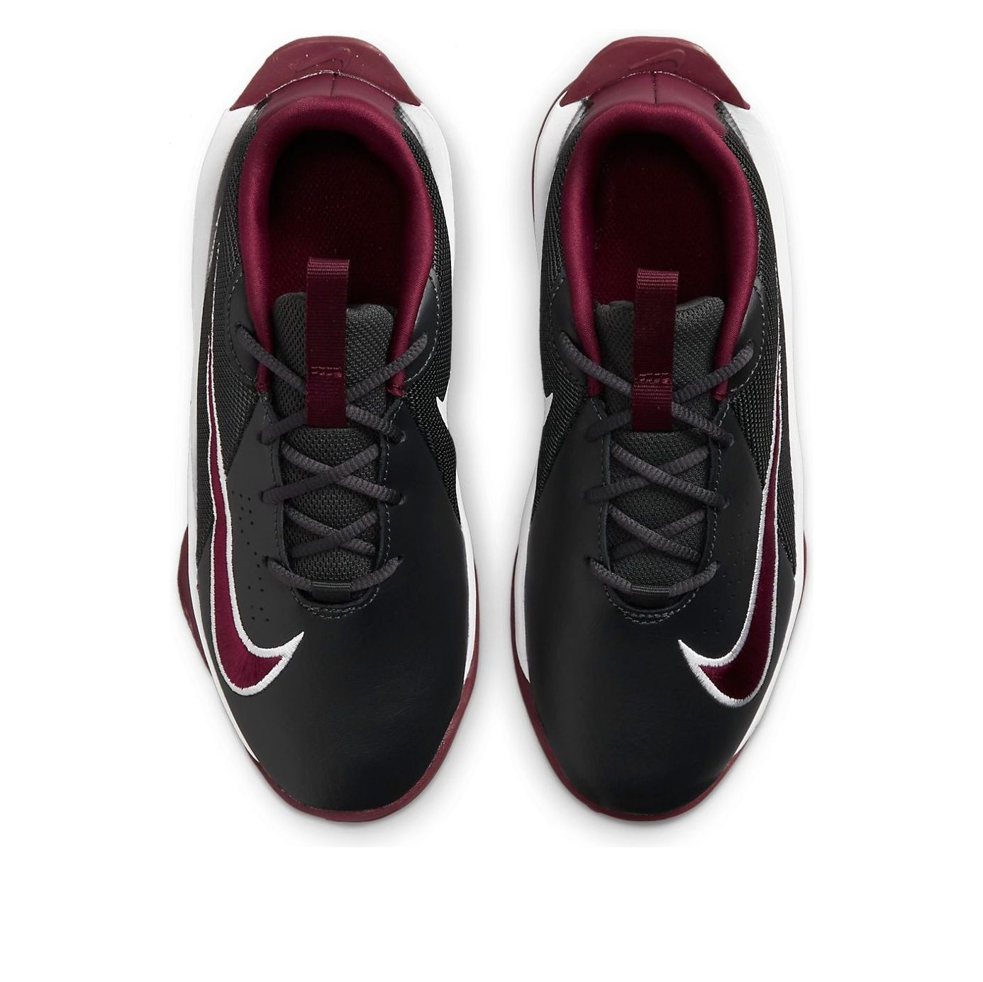 (GS) Nike Team Hustle Quick 3 'Dark Smoke Grey Dark Beetroot' DA2781-004