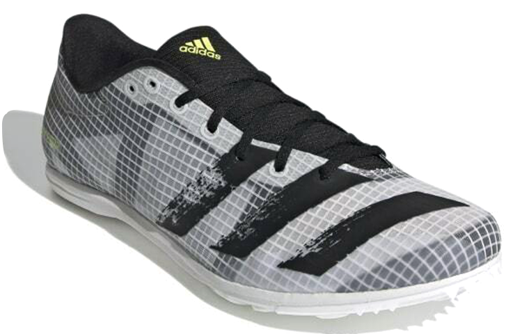 adidas Distancestar Spikes Crystal 'White Black' FY0320