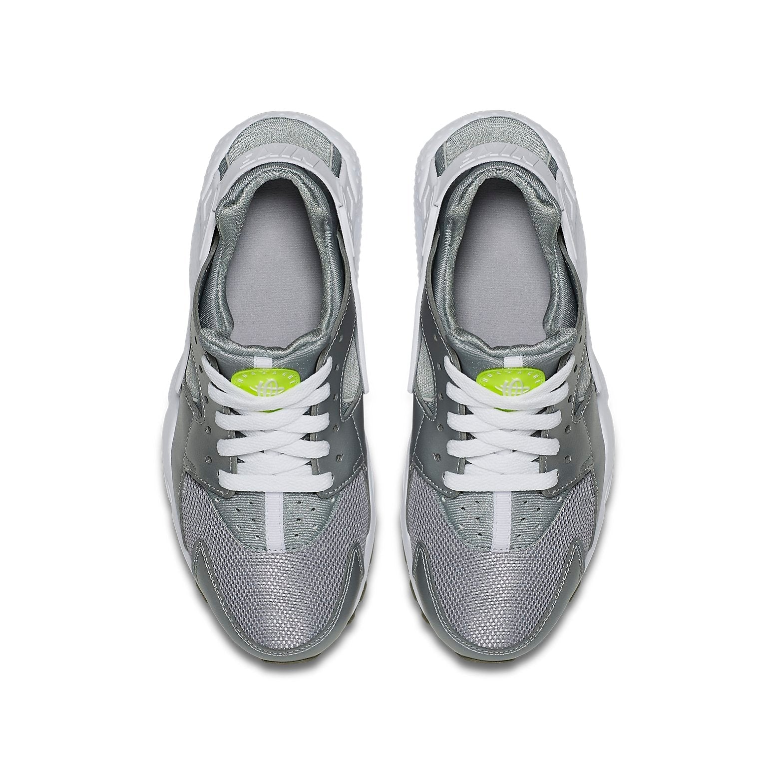 (GS) Nike Huarache Silver/White 654280-003