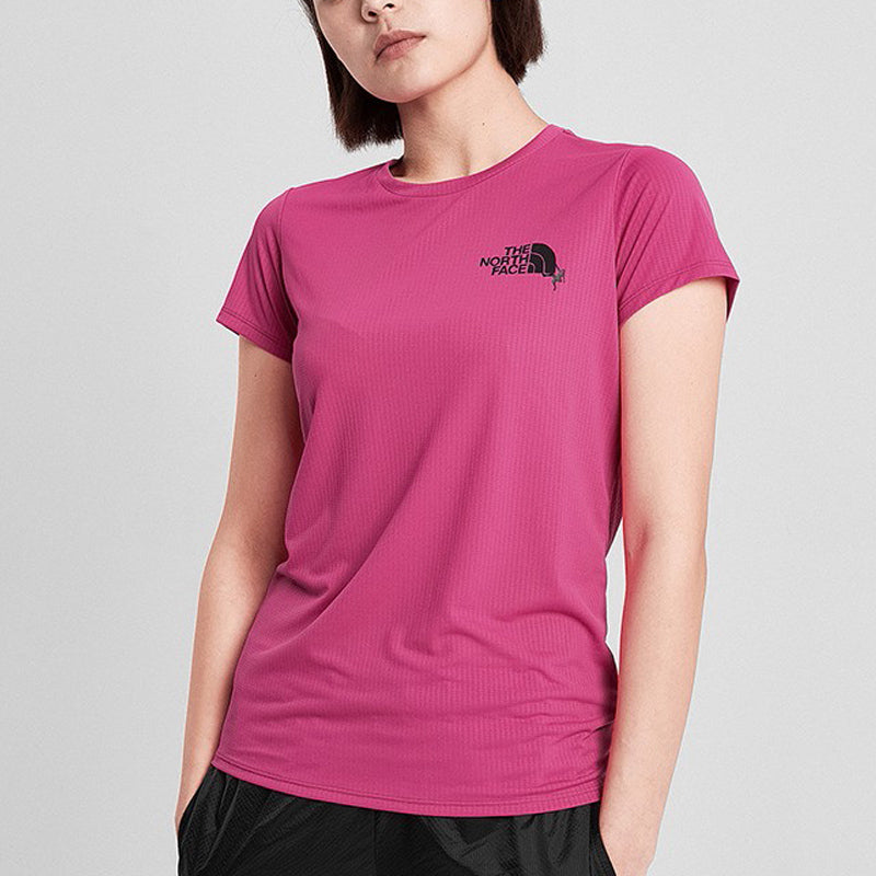 THE NORTH FACE Short Sleeve Rose Red 4N9J-WUG