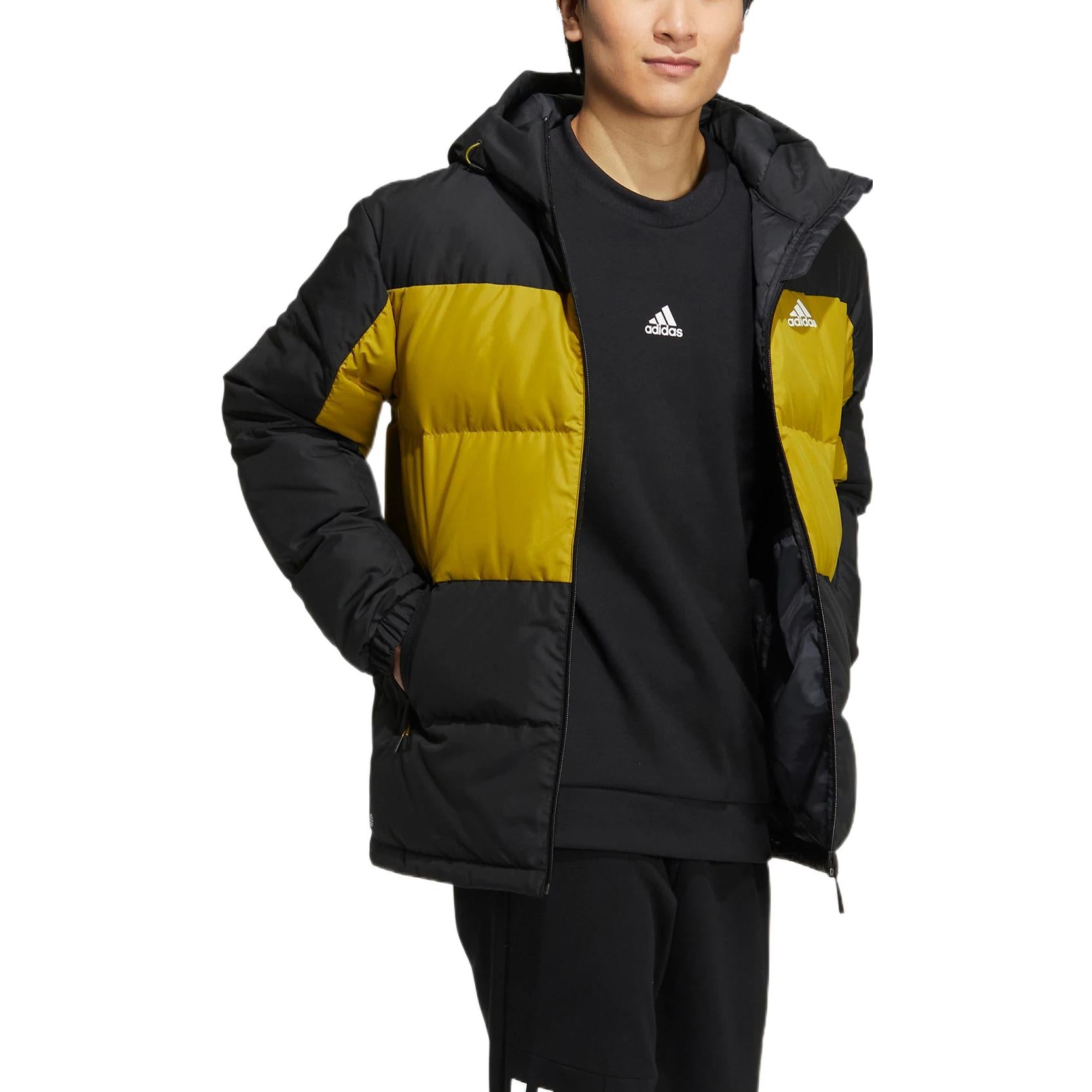 adidas Log 'Black Yellow' HN4407