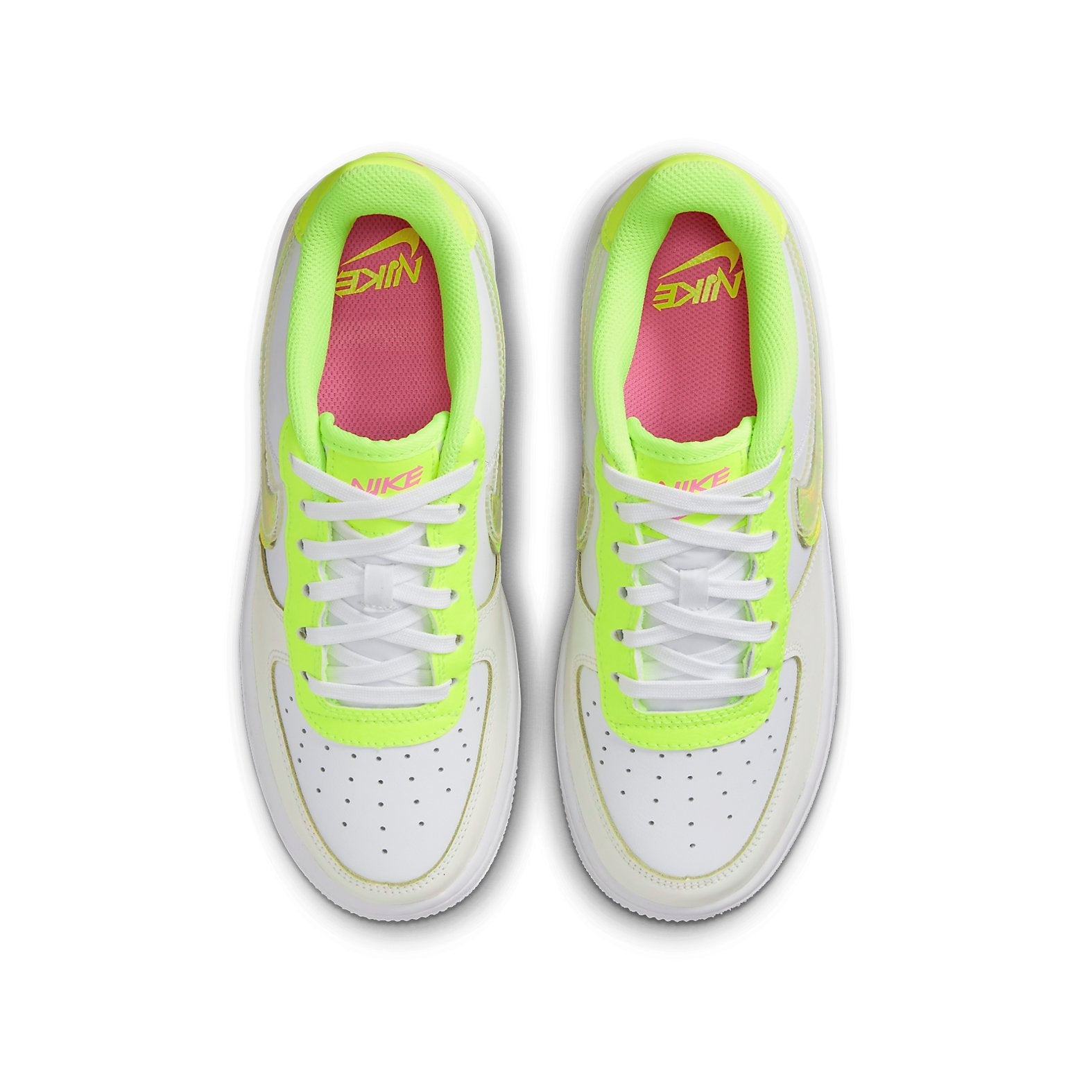 (GS) Nike Air Force 1 LV8 'White Volt' DV1680-100
