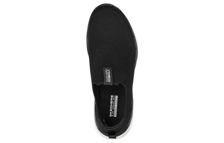 (WMNS) Skechers Go Walk 6 'Black' 124530-BKW
