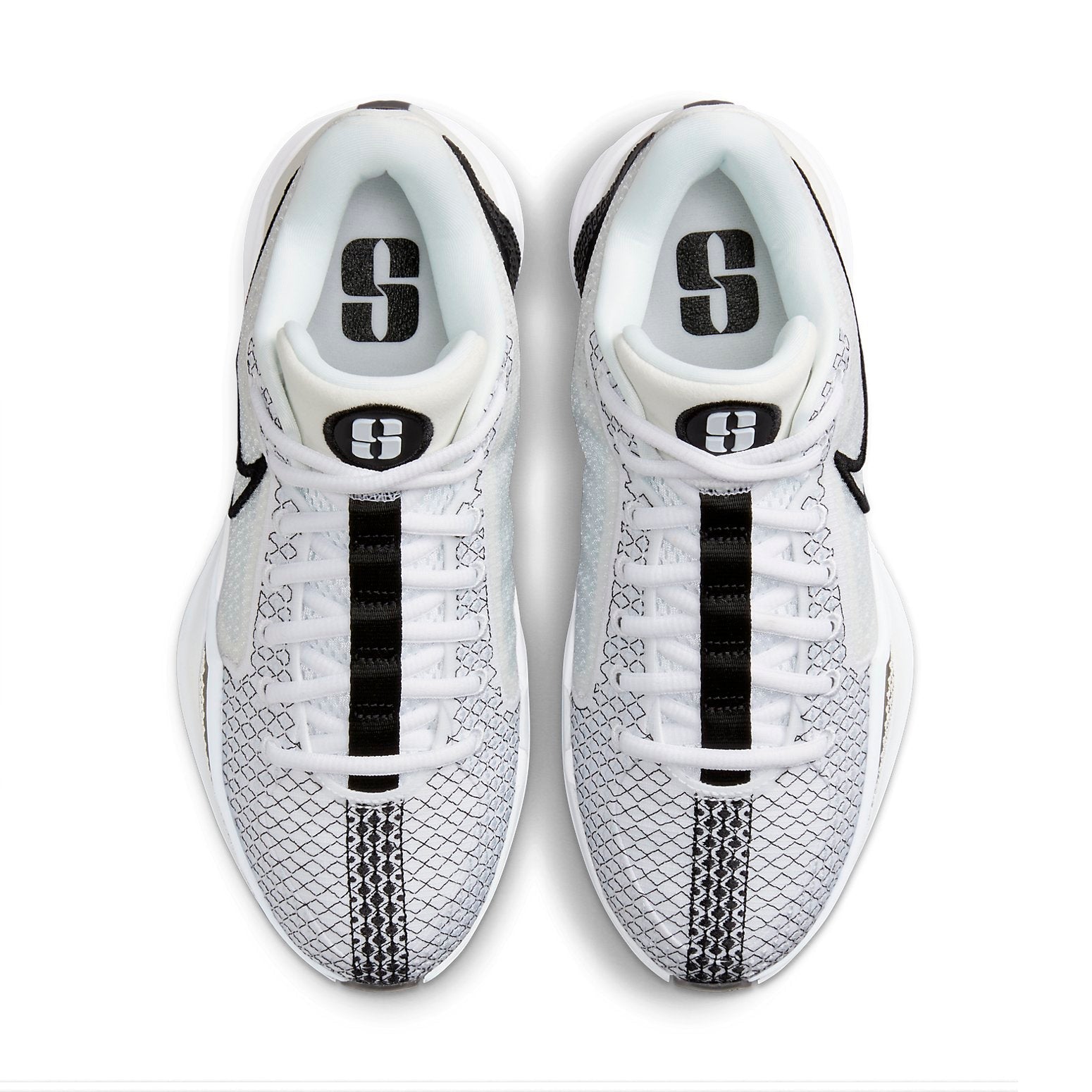 (WMNS) Nike Sabrina 1 Magnetic 'White Black Silver' FQ3389-103