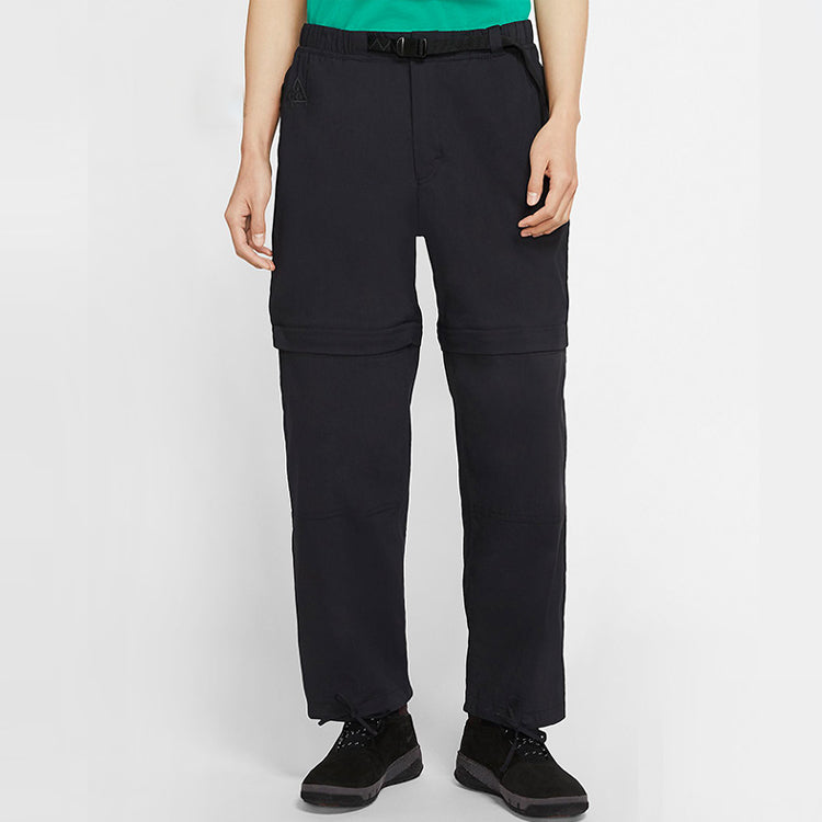 Men's Nike ACG Convertible Multifunction Detachable Casual Long Pants/Trousers Black CK6865-011