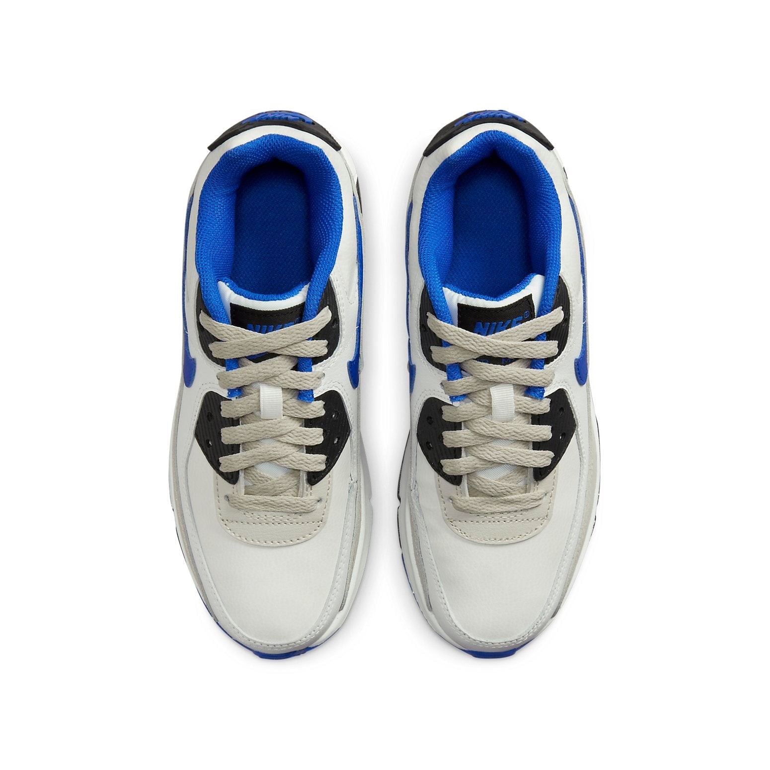 (GS) Nike Air Max 90 Leather 'Summit White Racer Blue' DV3607-100