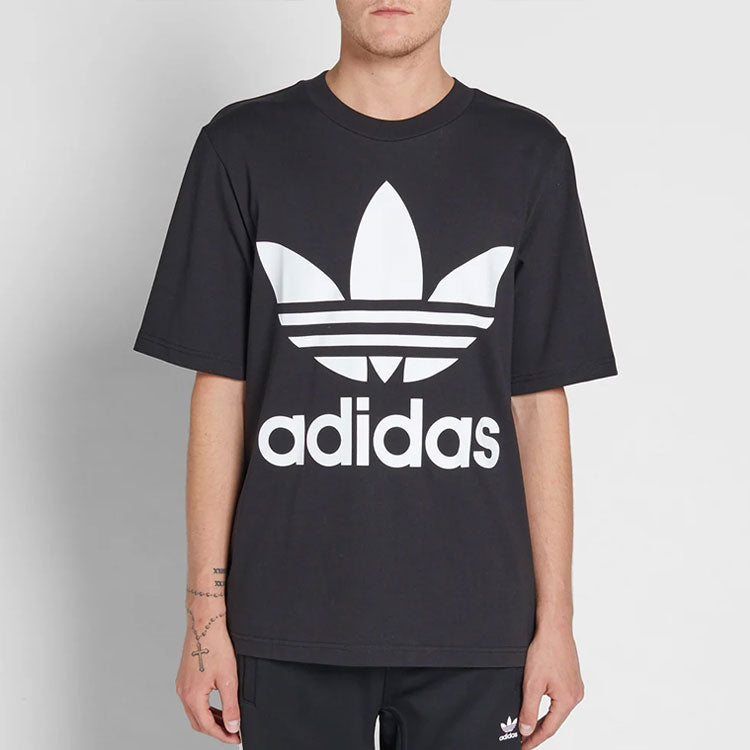 adidas originals Logo Causual Sports Male Black BK7175
