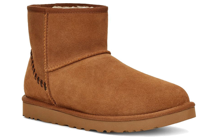UGG Classic Mini Deco Suede Boot 'Brown' 1115565-CHE
