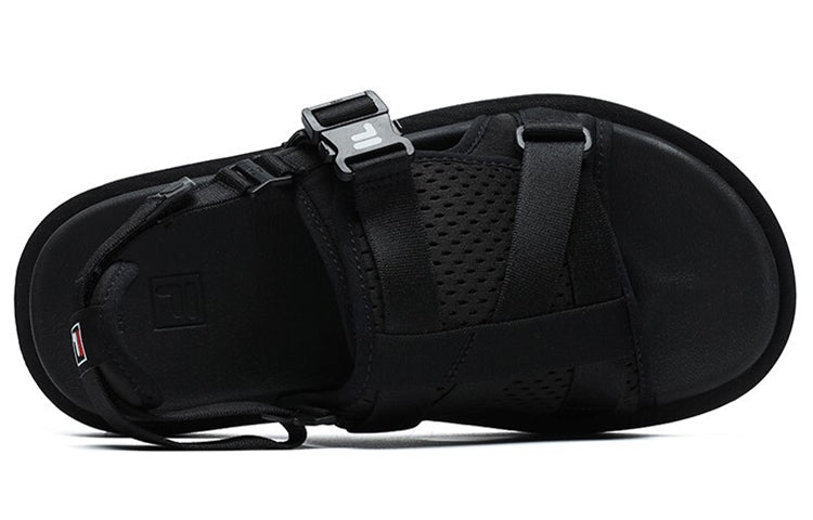 (WMNS) Fila Fusion Sandals 'Black' T12W125402FBK