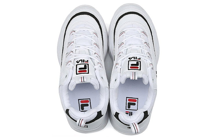 FILA Ray Series Chunky Sneakers Black/White FS1SIA3061X_WBK