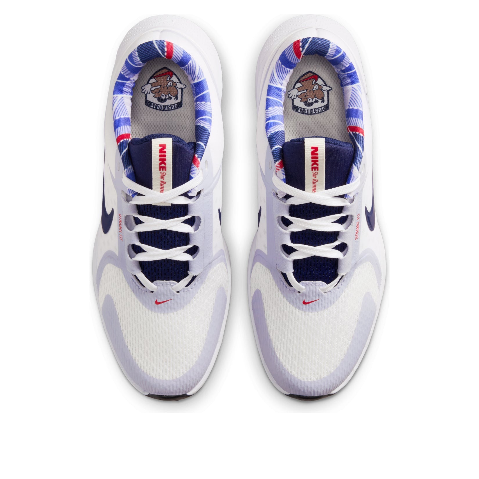 (GS) Nike Star Runner 5 'White Midnight Navy Fire Red'  IH7336-141