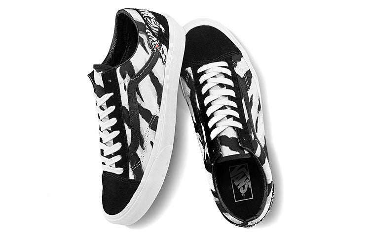Vans Unisex Style 36 Low-Top Sneakers Black/White VN0A3DZ3WHT