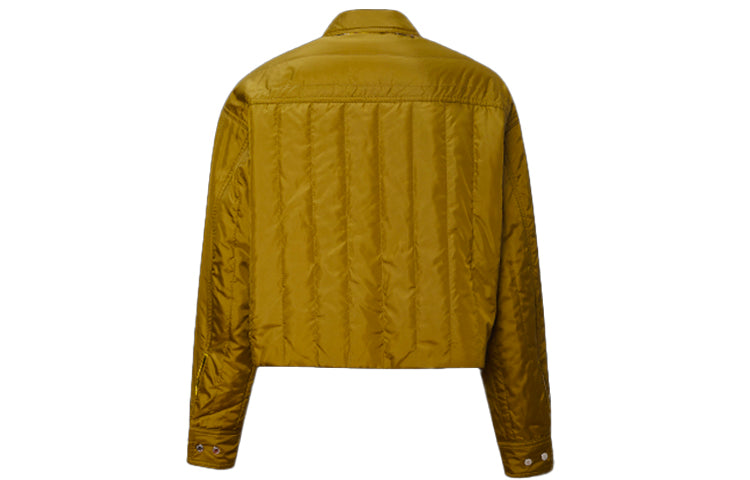 (WMNS) Converse Reversible Plaid Shirt Jacket Asia Sizing 'Yellow' 10019436-A03