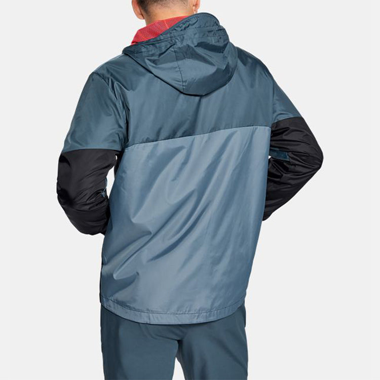 Men's Under Armour Legacy Training Jacket Gray Blue 1345405-013