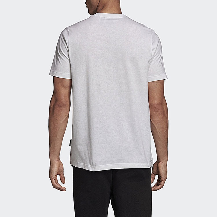adidas Mh Bos Tee Letter Short-sleeve Tee Men White GC7348