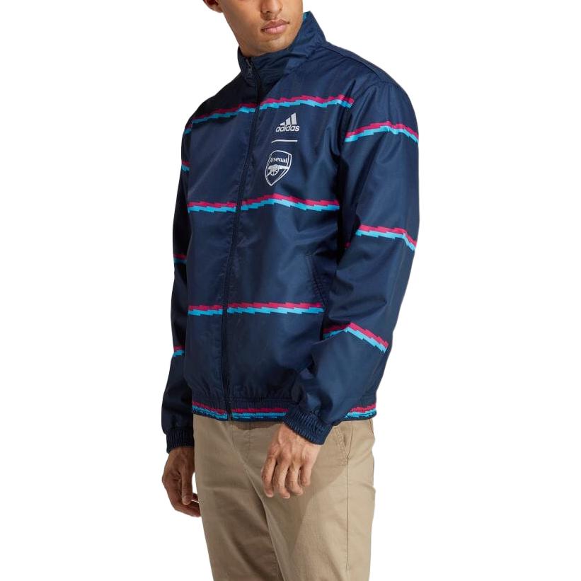 adidas Arsenal Anthem Jacket 'Blue' HT7155
