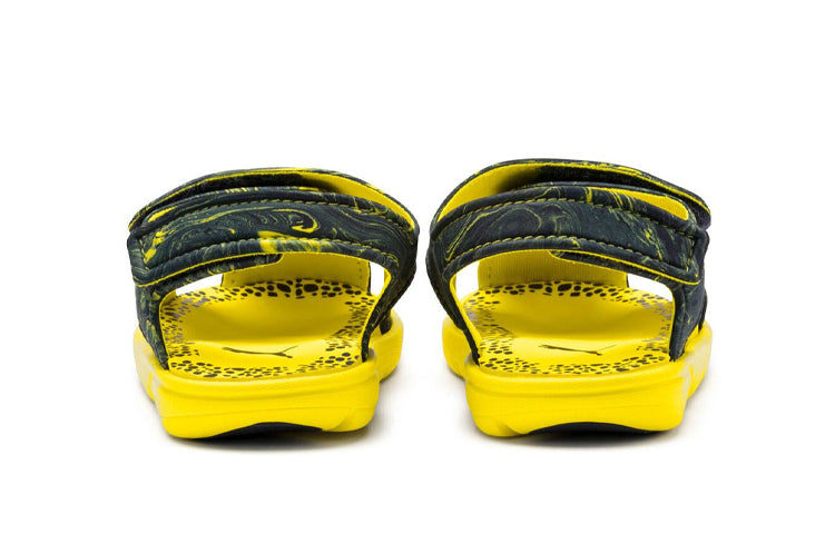 PUMA 2 Marble Infant Casual Sandals Yellow 369499-01