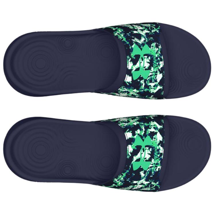 Under Armour Ignite Select Graphic Slides 'Black Green' 3027220-401