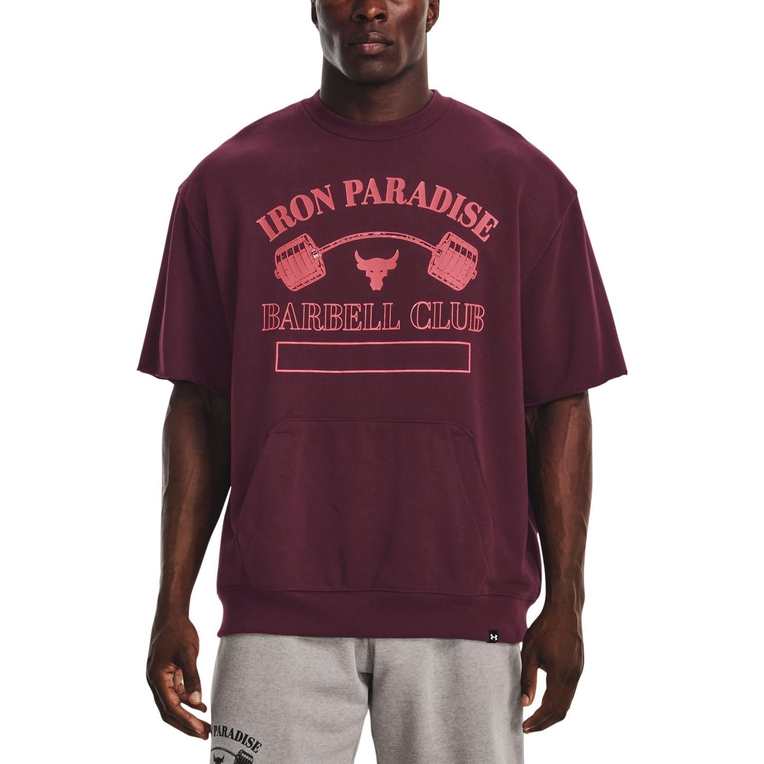 Under Armour Project Rock Graphic T-shirt 'Cherry Pink' 1373571-600
