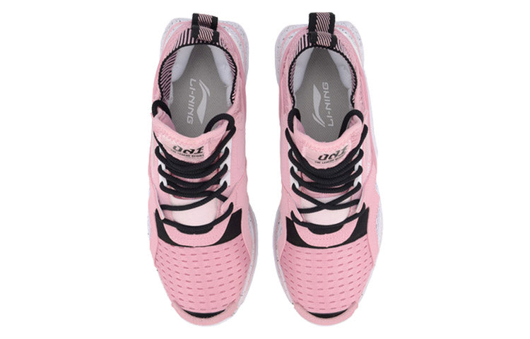 (WMNS) Li-Ning 001 T1000 No Boundry Mid 'Pink Black' AGLP012-2