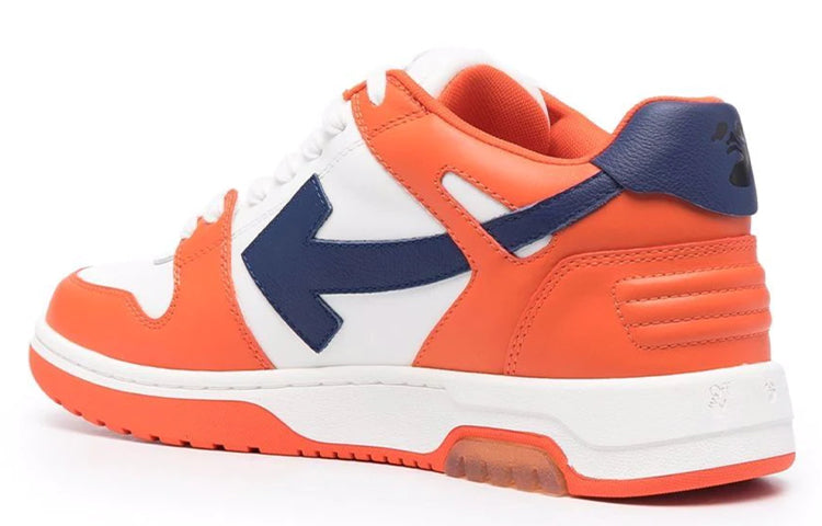 Off-White Out Of Office Low-Top Sneaker 'Orange Blue White ' OMIA189F21LEA0022045