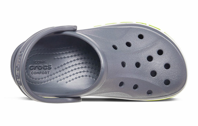 (PS) Crocs Small Crocs Outdoor Beach Sports Gray Green Sandals 'Grey Green' 205100-025