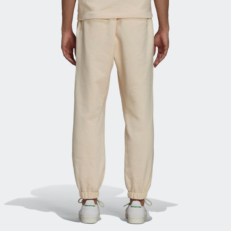 adidas x Pharrell Humanrace Small Logo Sweatpants 'Beige' H58329