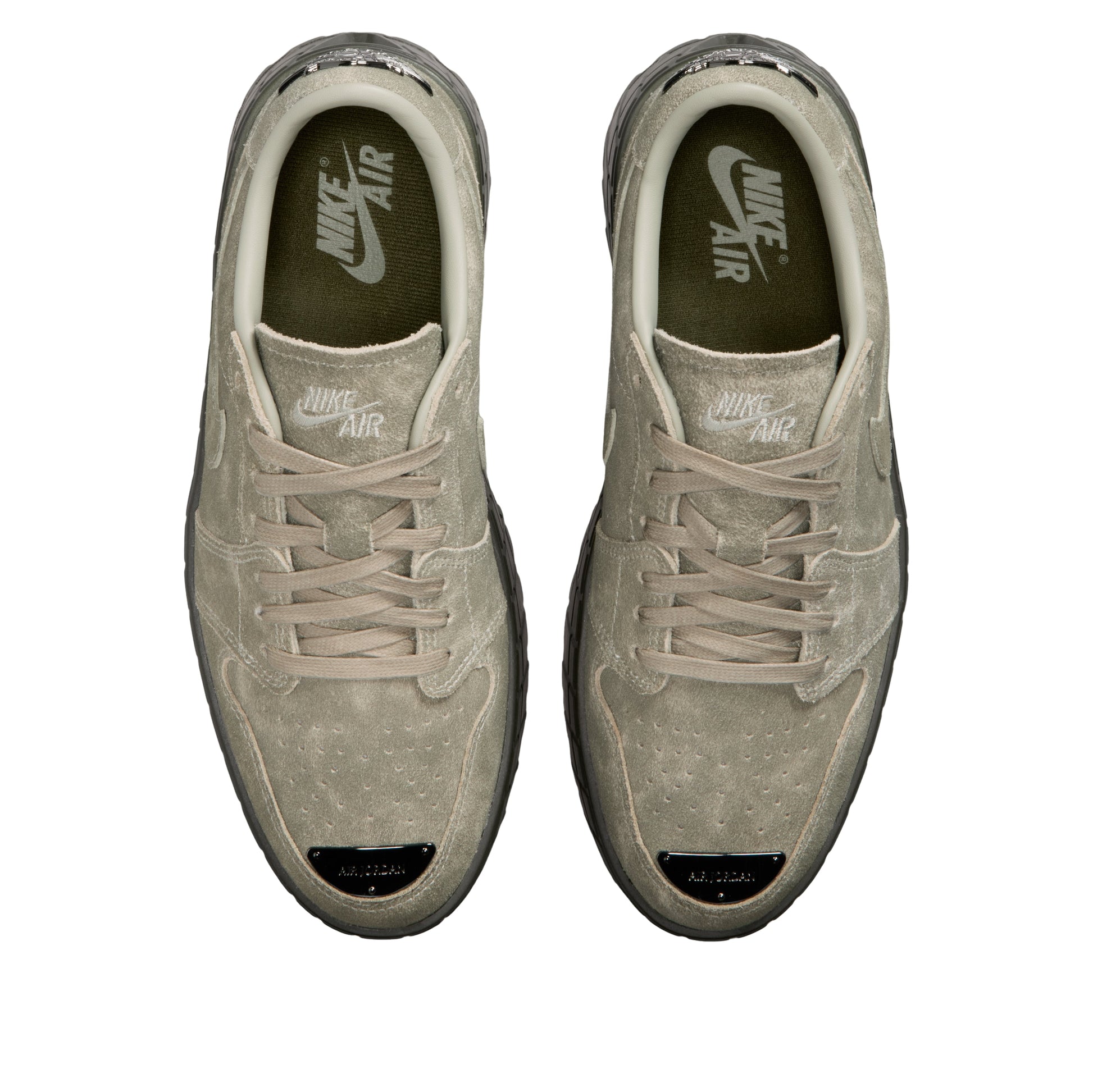 (WMNS) Air Jordan 1 Brooklyn Low 'Spruce Fog Cargo Khaki Jade Stone' IR7248-304