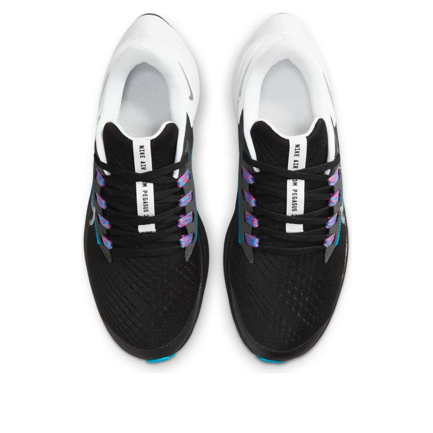 (GS) Nike Air Zoom Pegasus 38 'Black Metallic Silver' CZ4178-015