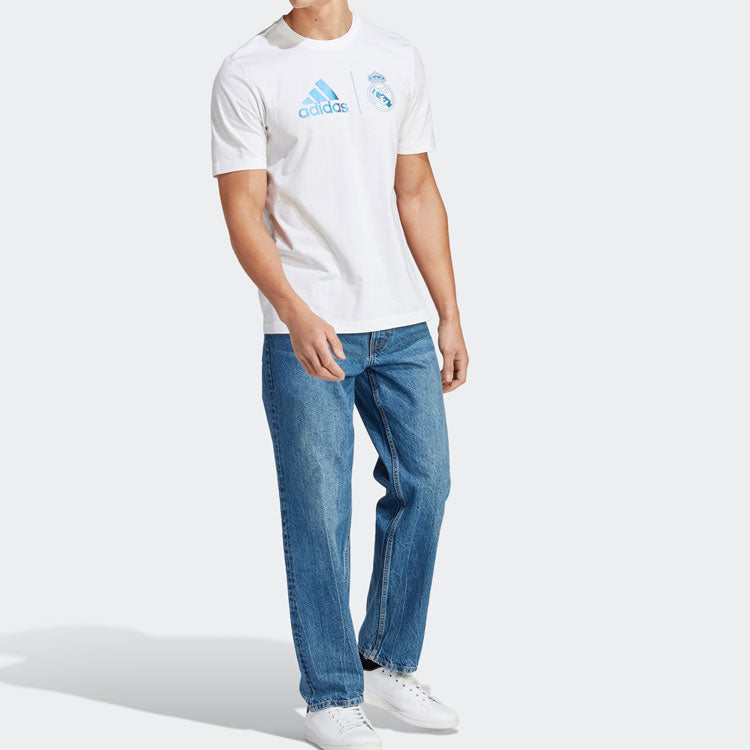 adidas Real Madrid Graphic T-shirt 'White' HT6463