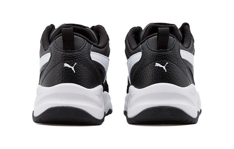 (WMNS) PUMA Cilia Lux 'Black White' 370282-17