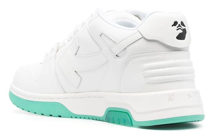 Off-White Out Of Office For Walking Sneaker 'White Green' OMIA189F22LEA0030155