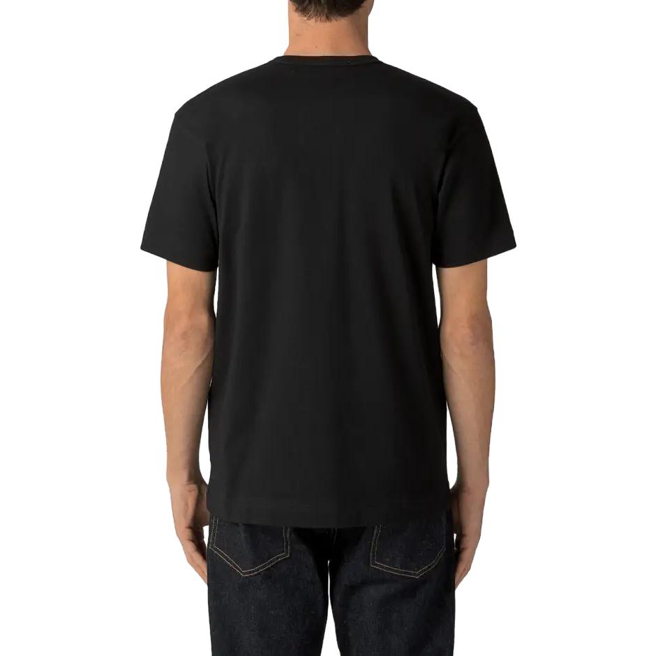 COMME des GARCONS PLAY Basic Invaders T-Shirt Red Emblem 'Black' AZ-T322-051-1